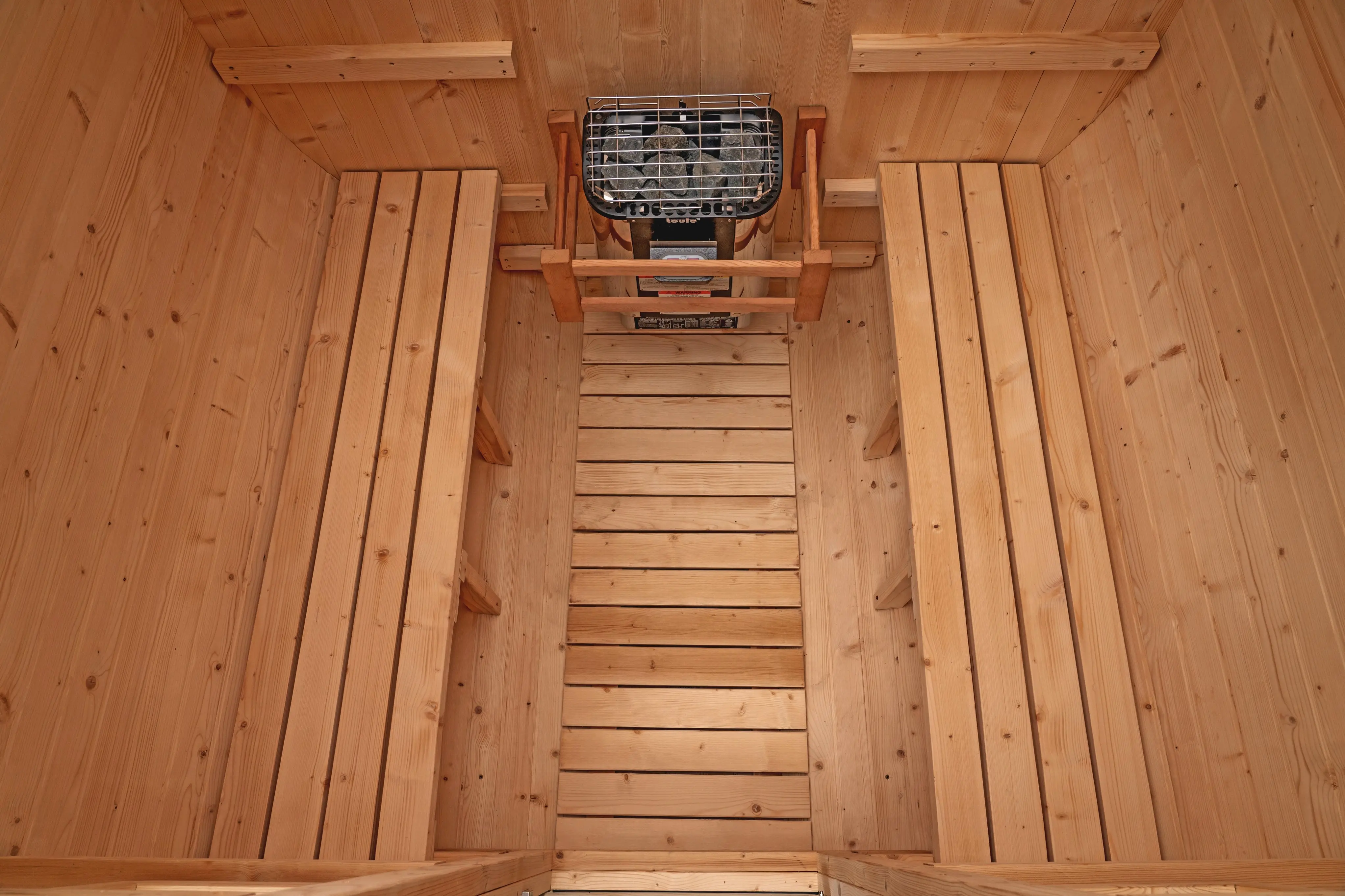 6 FT Classic Thermowood Barrel Sauna  - 4-6 Person - Image 21