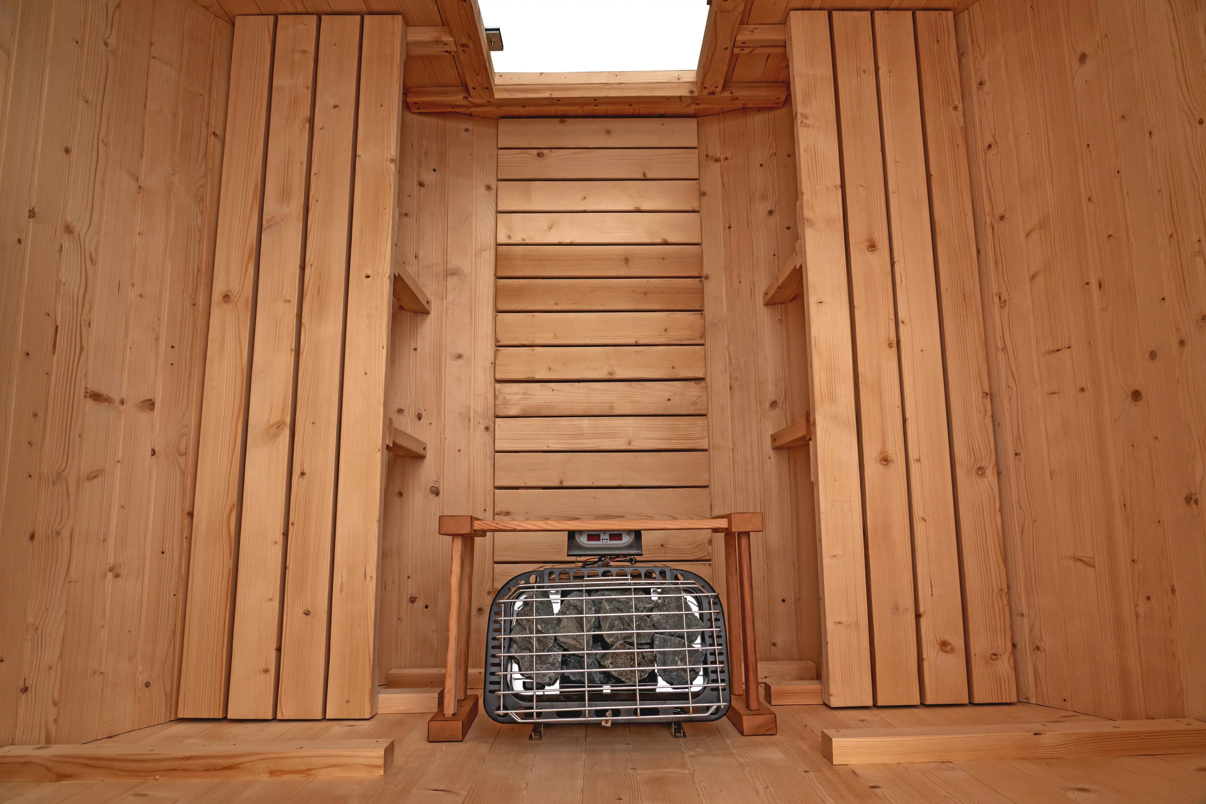 6 FT Classic Thermowood Barrel Sauna  - 4-6 Person - Image 23