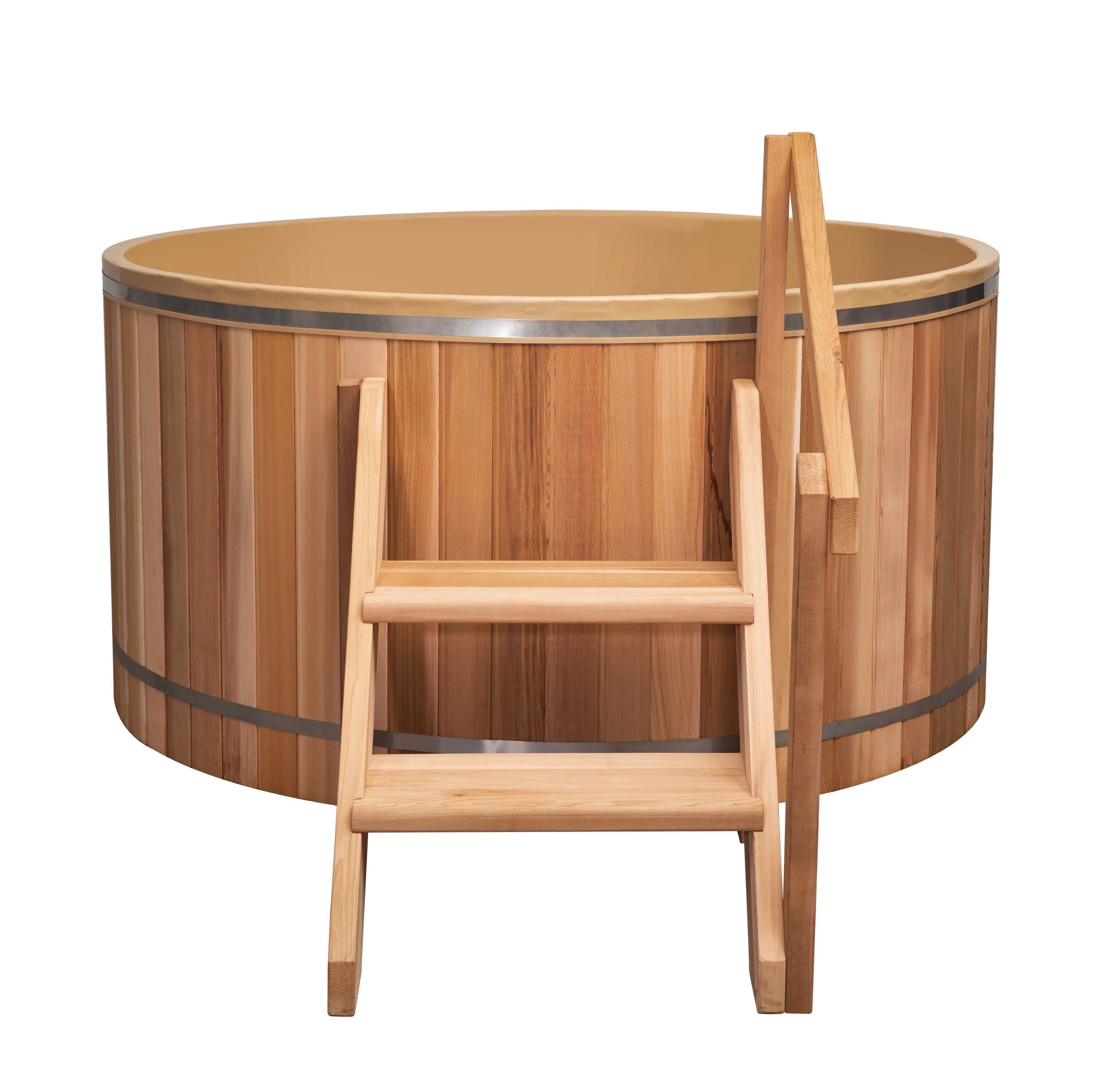 Classic Cedar Hot Tub - Electric  Heater  6'W X 4'H (6 Person Deep) - Image 3