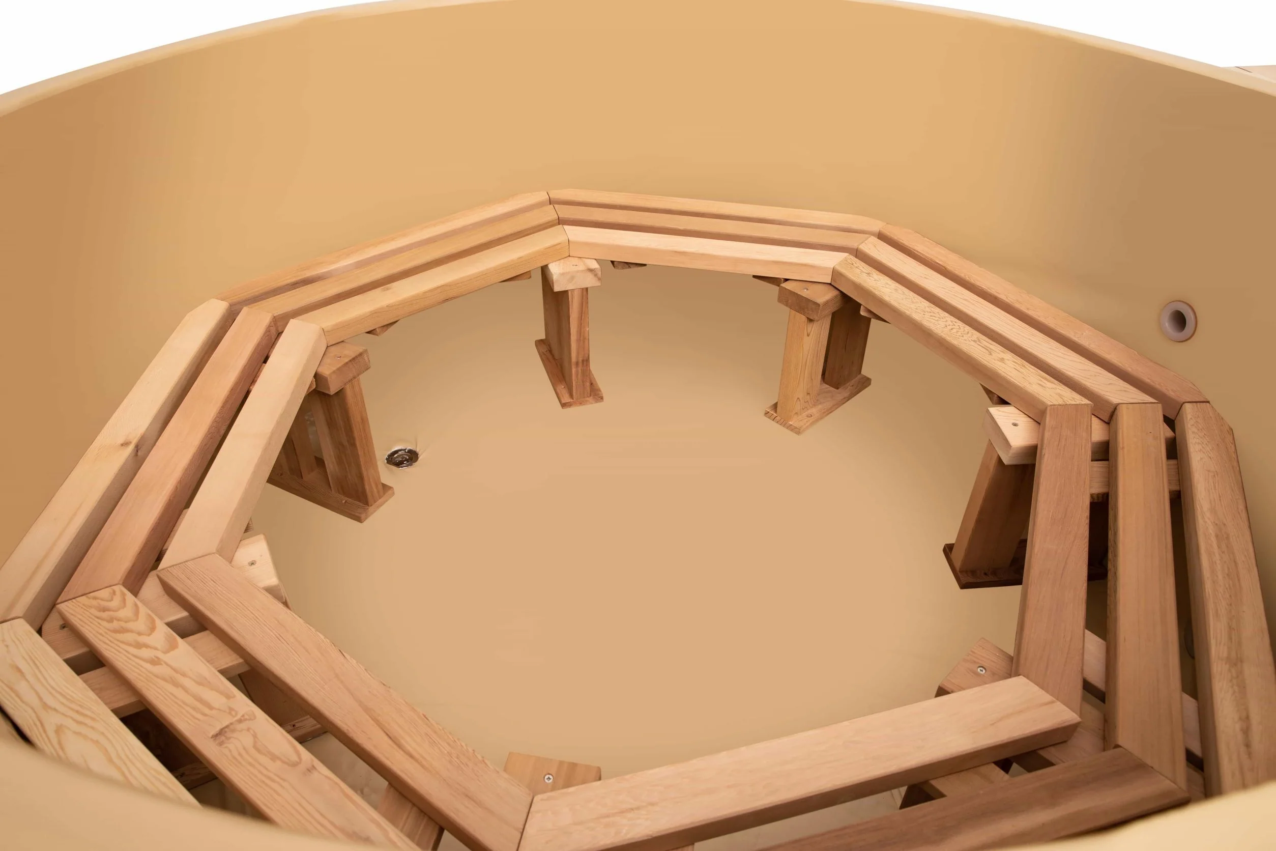 Classic Cedar Hot Tub - Electric  Heater  6'W X 4'H (6 Person Deep) - Image 7