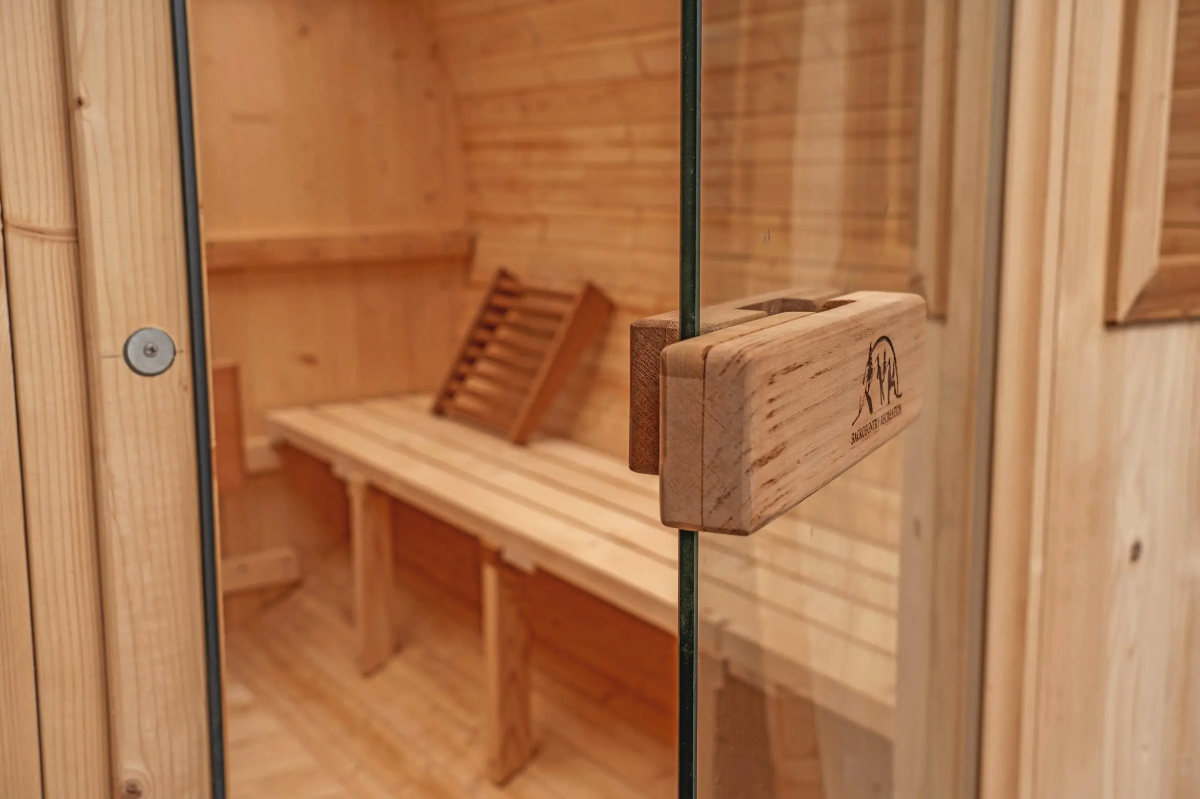 8 FT Classic Thermowood Barrel Sauna - 6-8 Person - Image 17