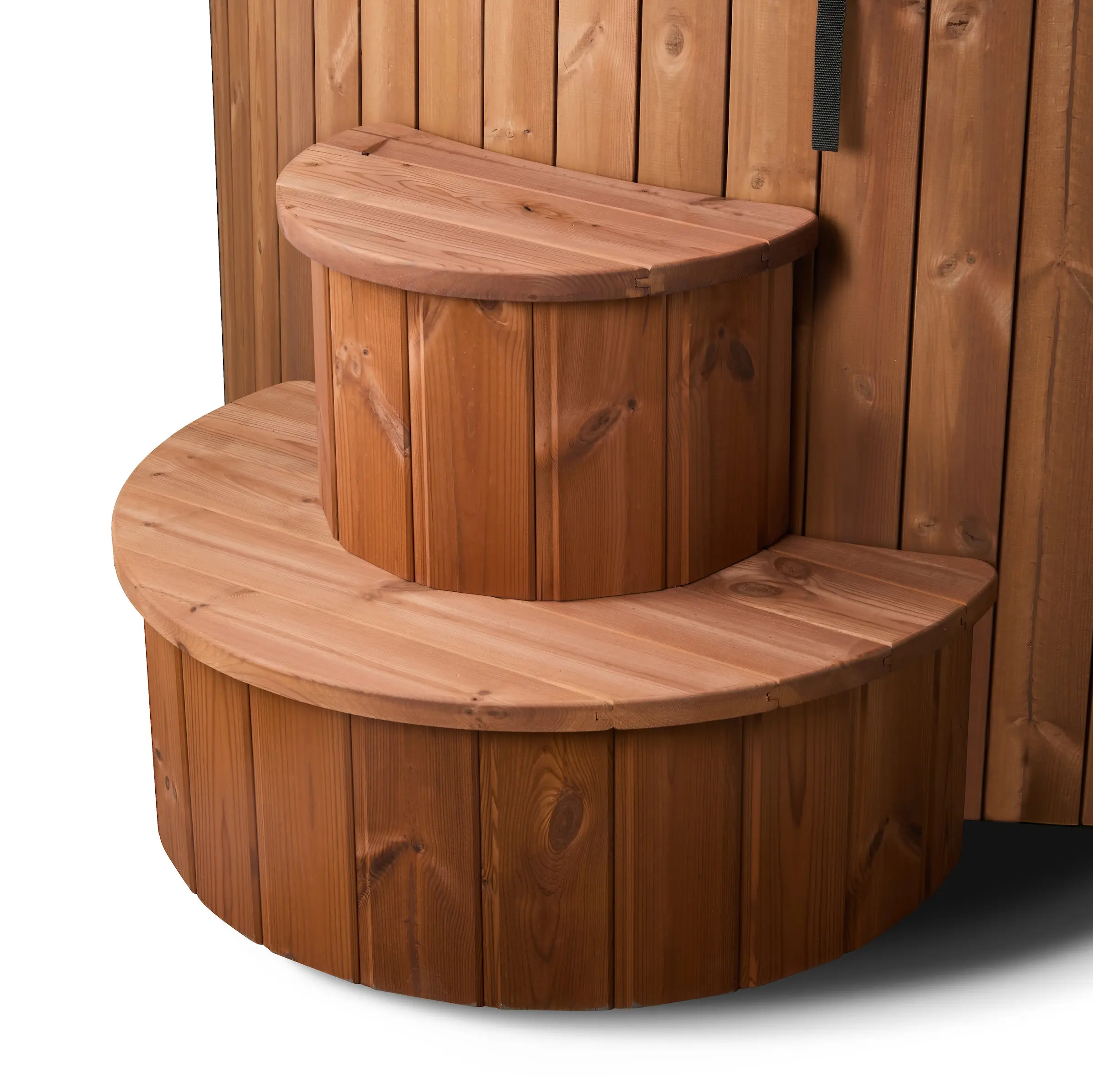 Deluxe Wood Fired Hot Tub With Liner - Image 6