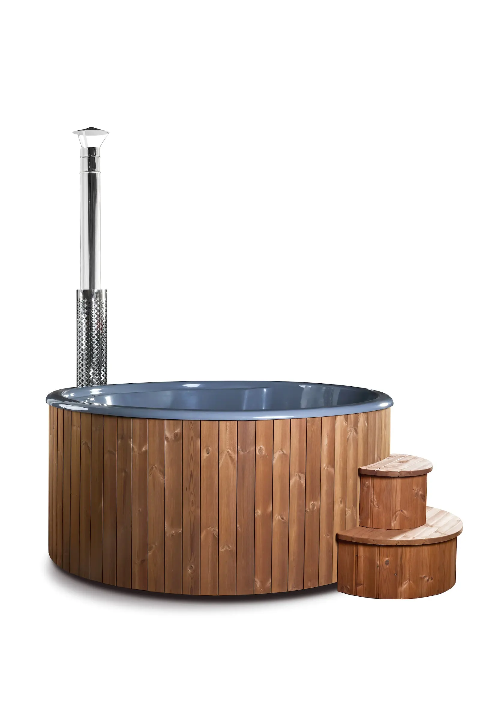Deluxe Wood Fired Hot Tub With Liner XL - Image 10