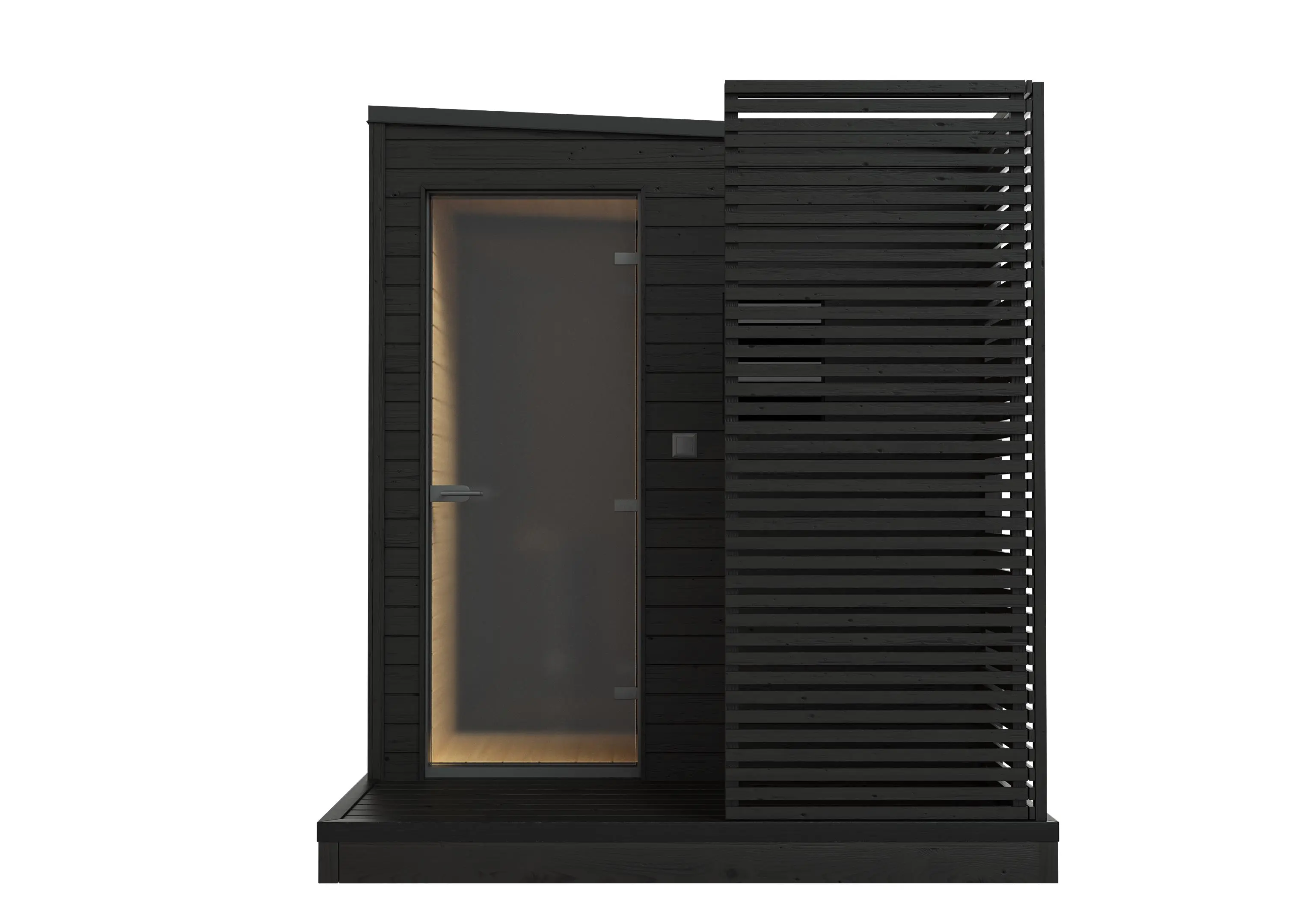 Kuutio XL w/ change room - Luxury Modern Sauna - Image 15