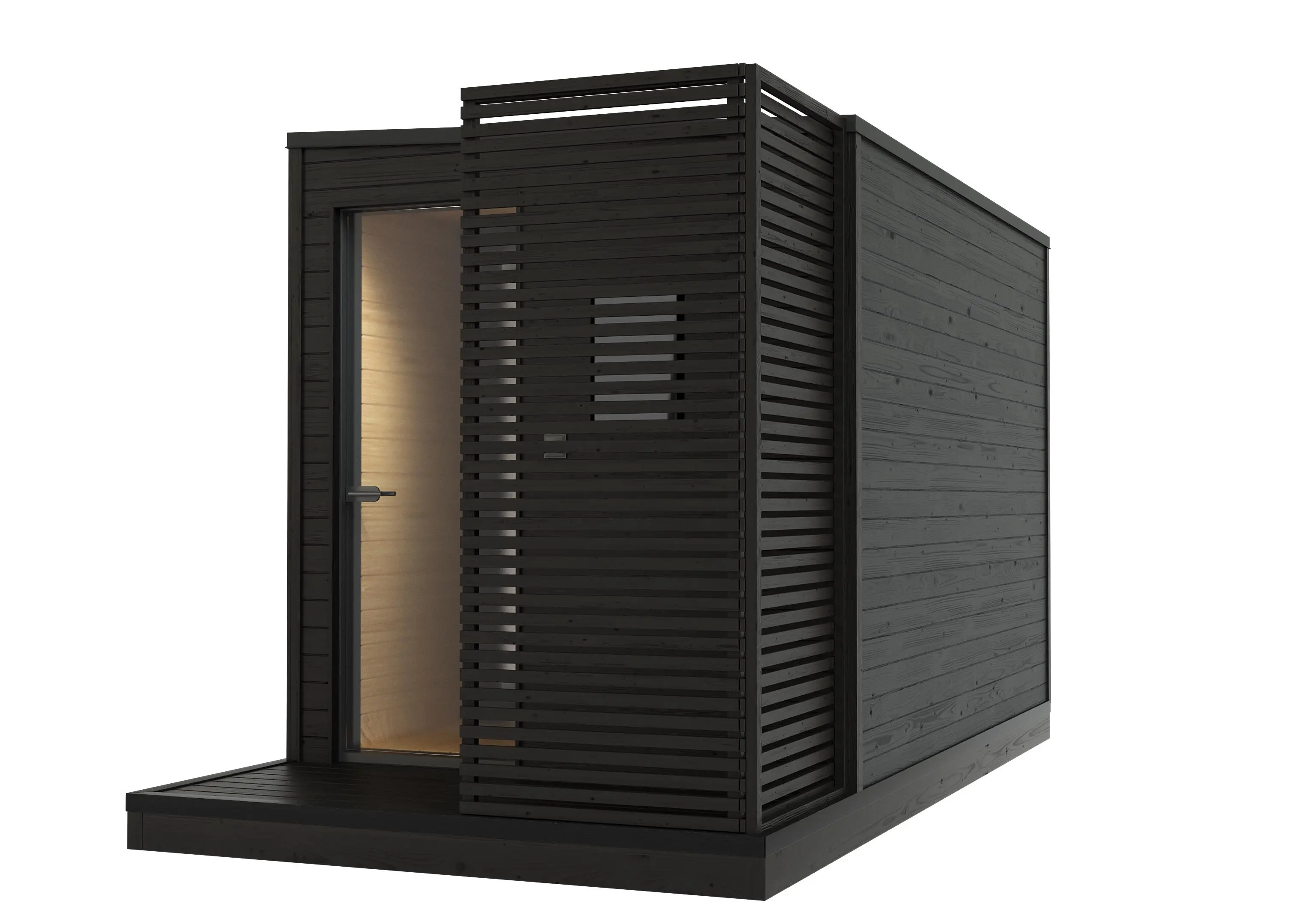 Kuutio XL w/ change room - Luxury Modern Sauna - Image 16