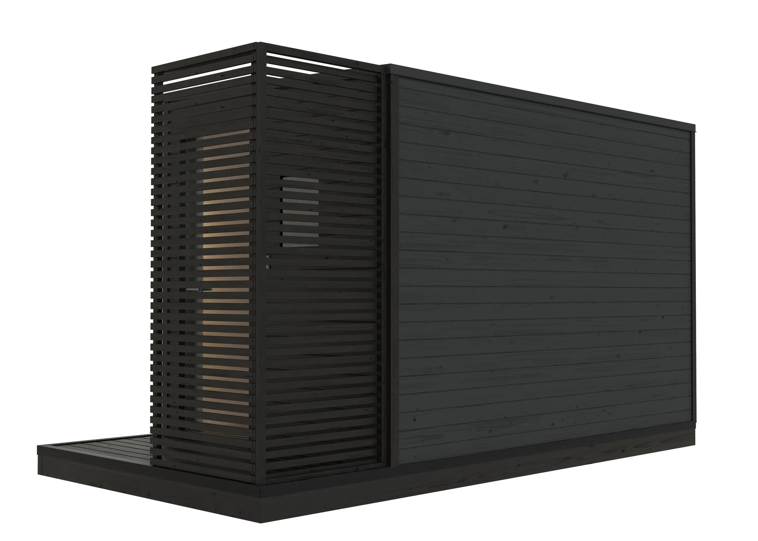 Kuutio XL w/ change room - Luxury Modern Sauna - Image 17