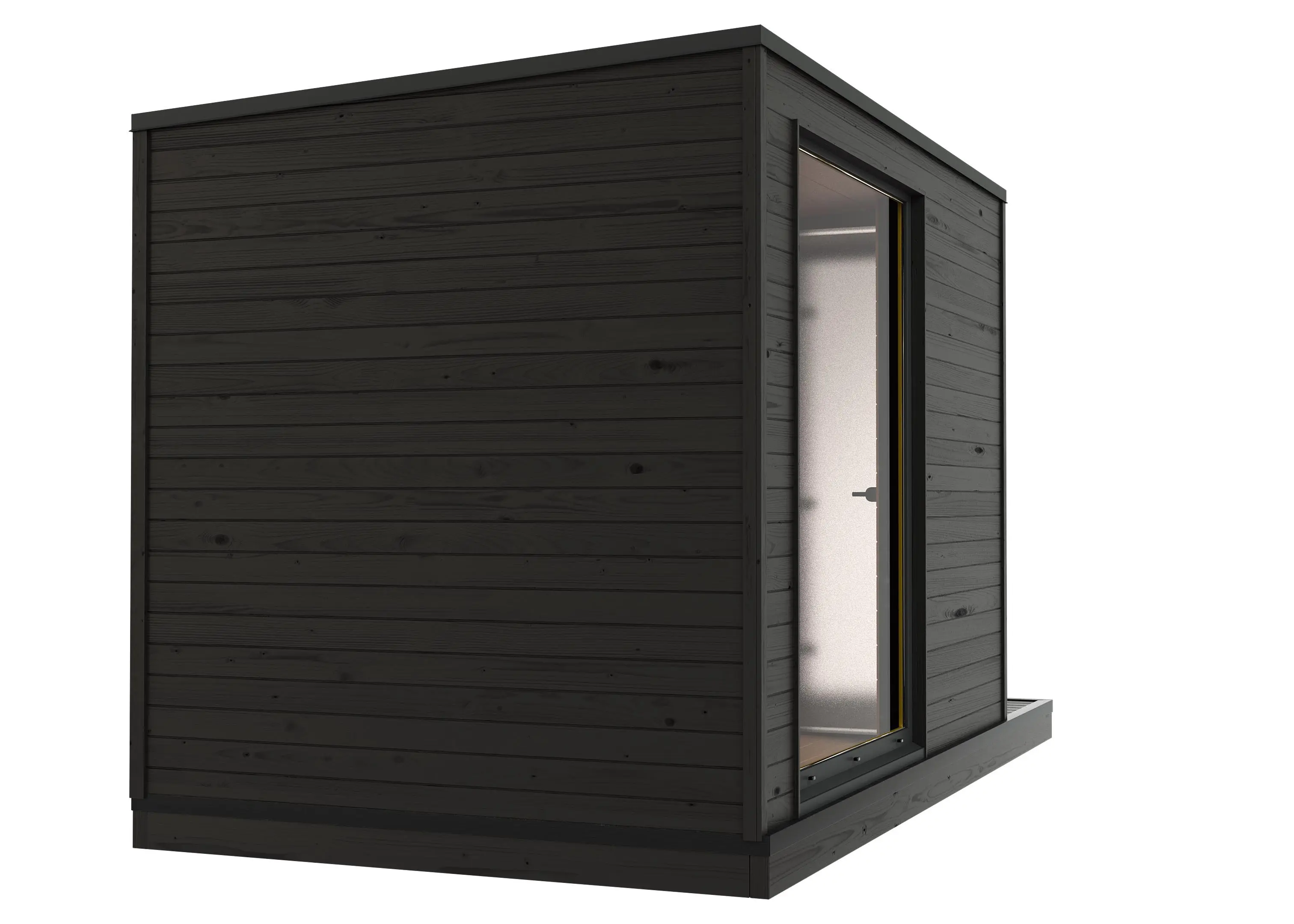Kuutio XL w/ change room - Luxury Modern Sauna - Image 24