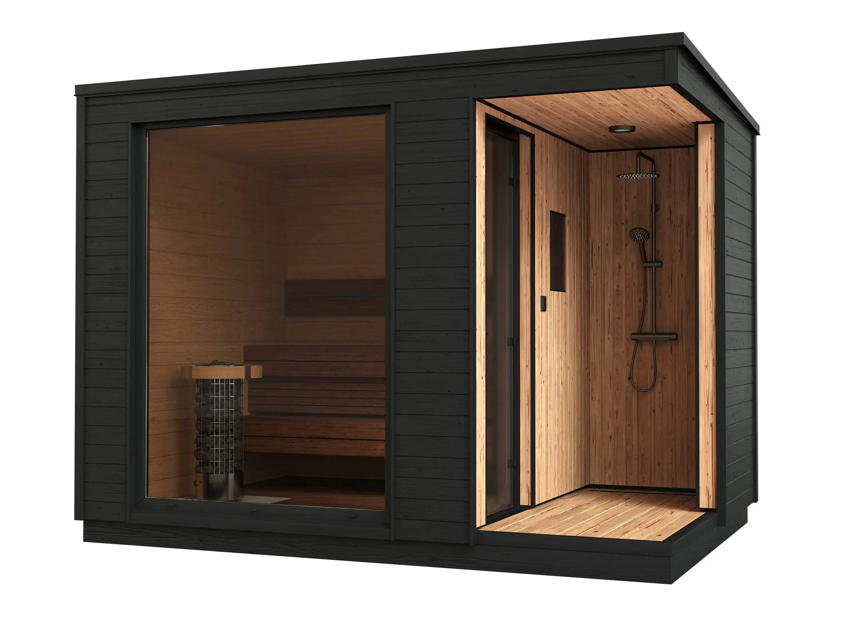 Pestä - Luxury Modern Sauna w/ Outdoor Shower - Image 13