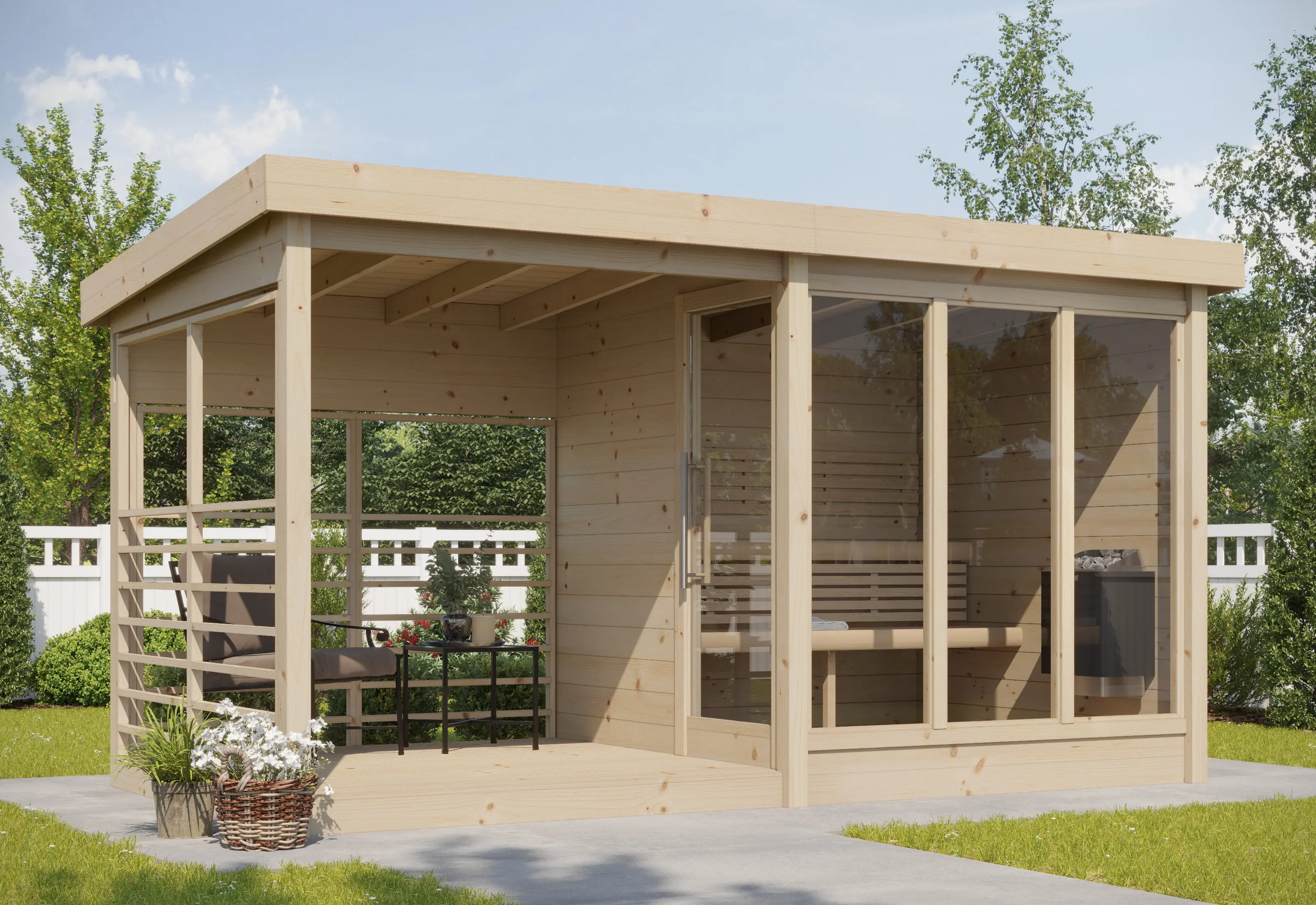 Terassi - Modern Sauna - Image 7