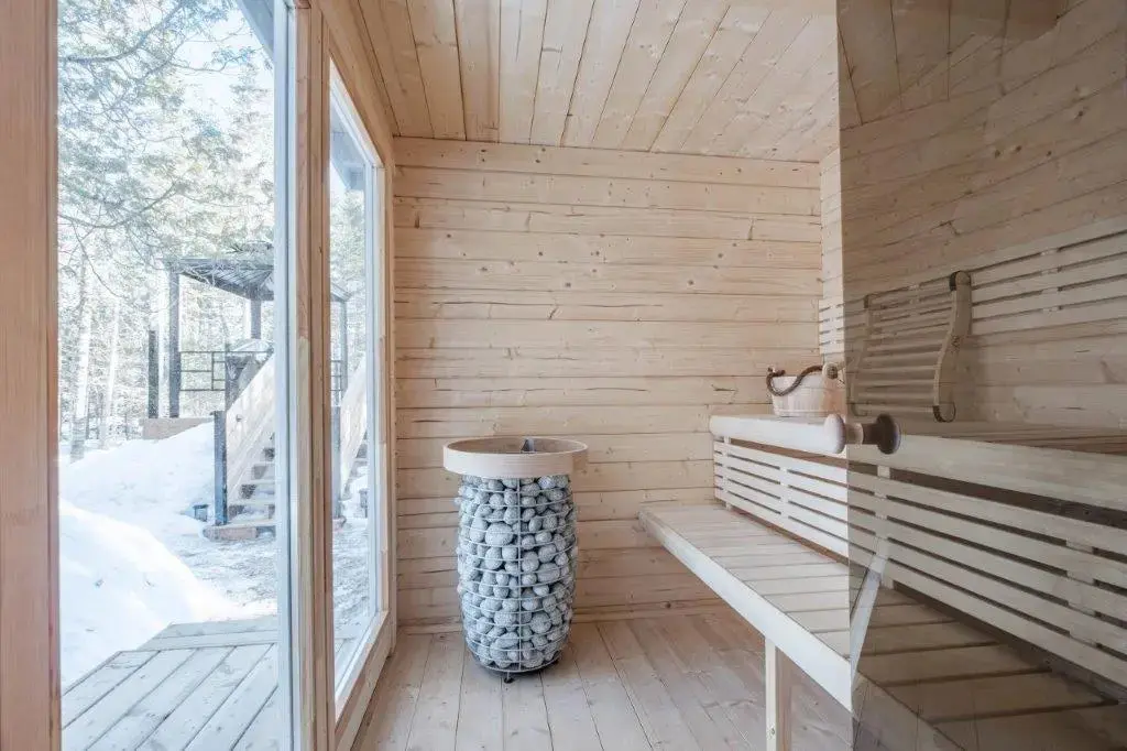Terassi with Change Room- Modern Sauna - Image 5