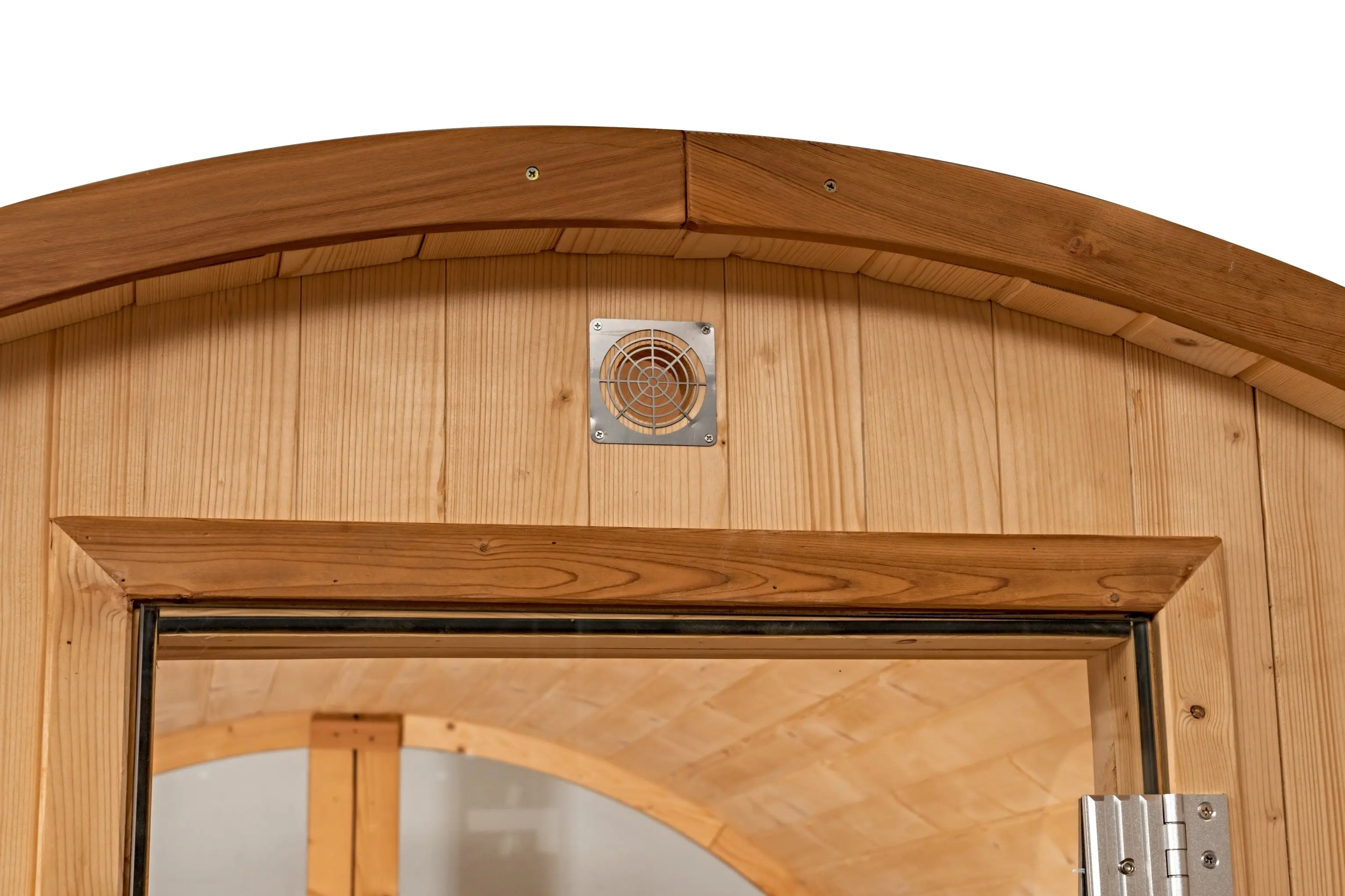8 Ft Classic Thermowood Scenic View Barrel Sauna - 6-8 Person - Image 14
